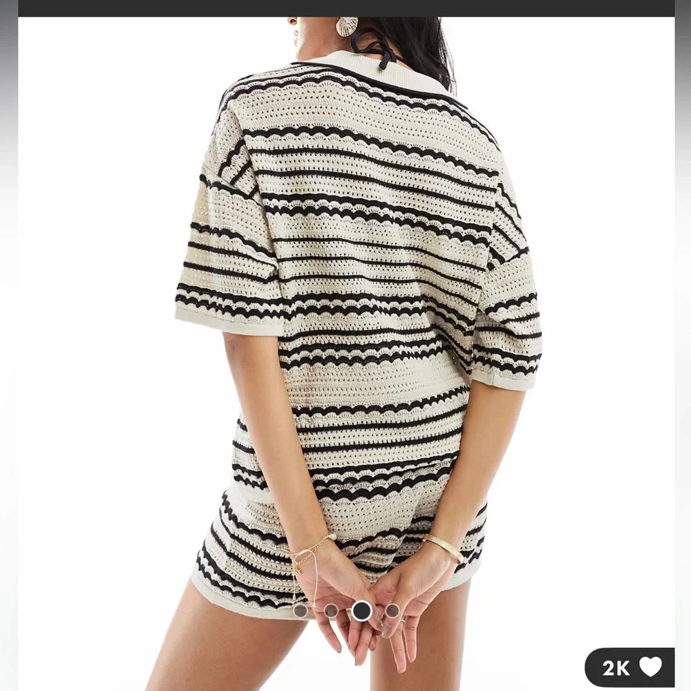 ASOS DESIGN knitted beach set - Picture 3 of 4
